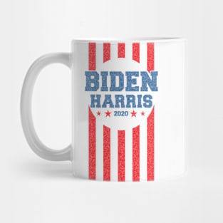 Vintage Biden & harris 2020 red stripes political apparel Mug